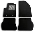 Mats for Ford Fiesta V non-slip reinforced heel pads - Oval shape 2005-2008