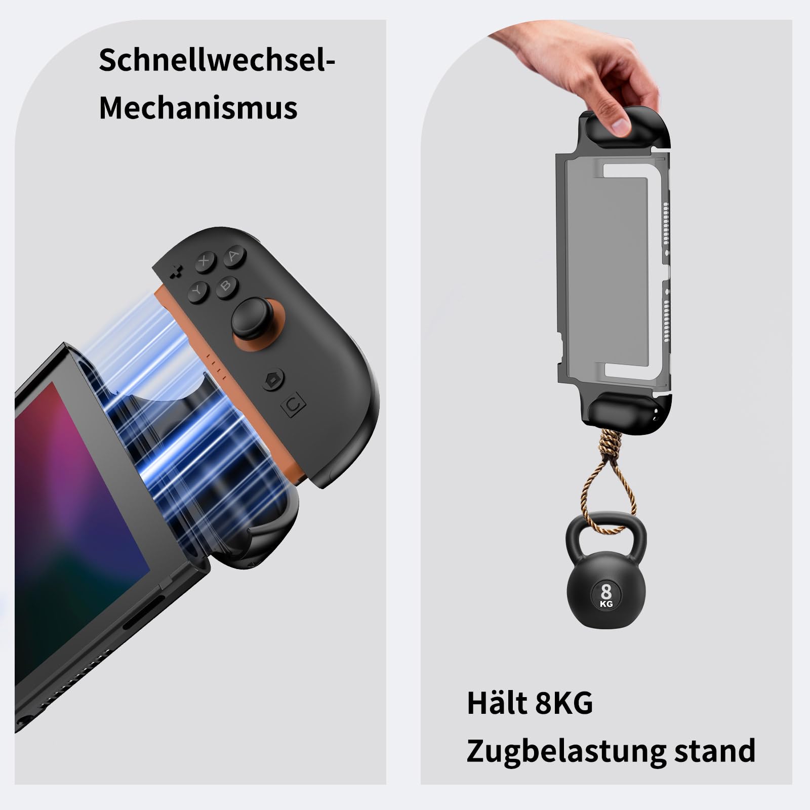 Reddening Case for Nintendo Switch 2 - Ergonomic Grip, Shock Protection - Black