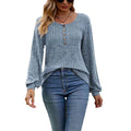 Women's Knitted Long-Sleeve T-Shirt