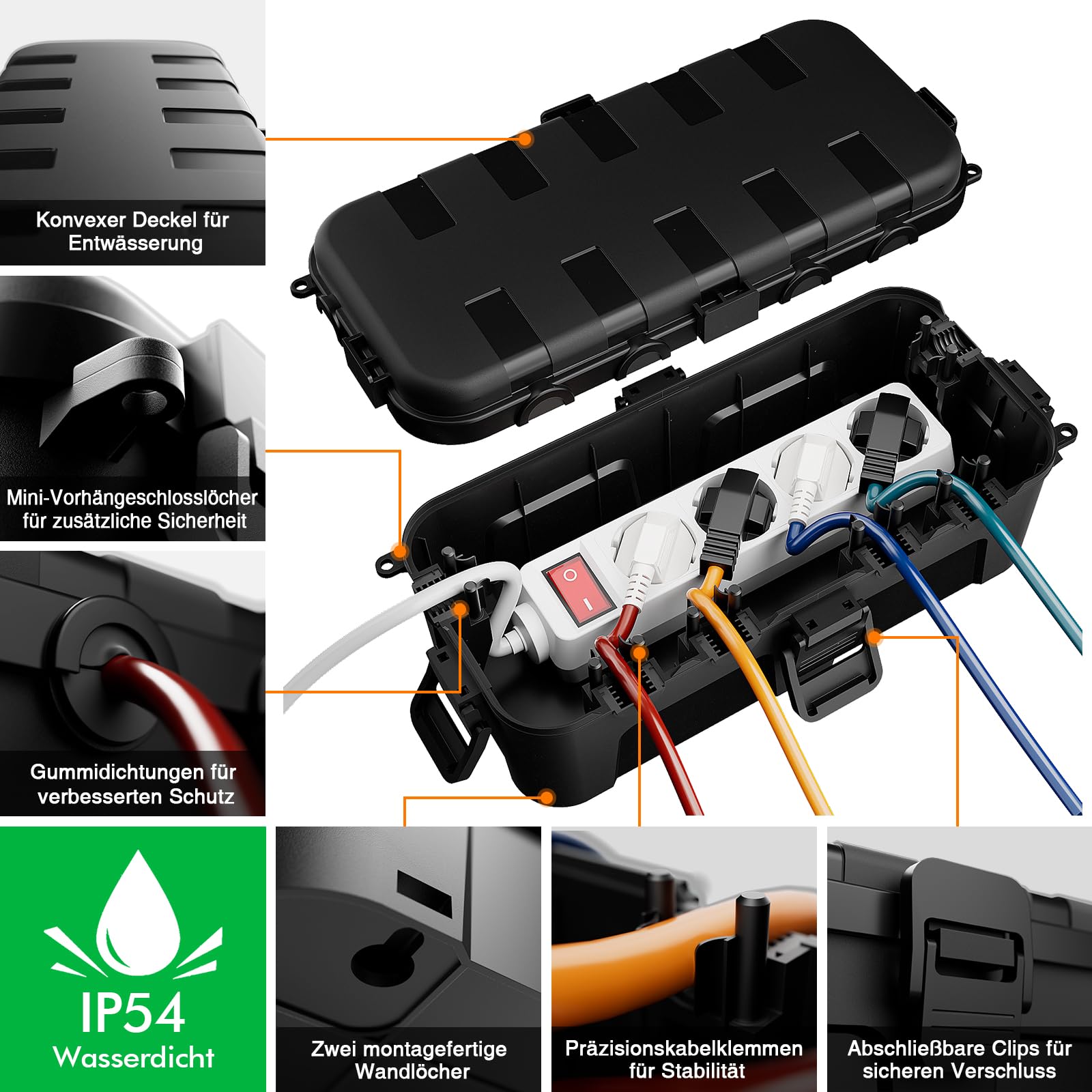 RESTMO Waterproof Cable Box