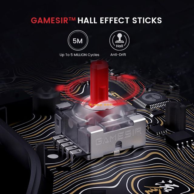 GameSir Kaleid Flux przewodowy kontroler RGB - Xbox Series X|S i PC