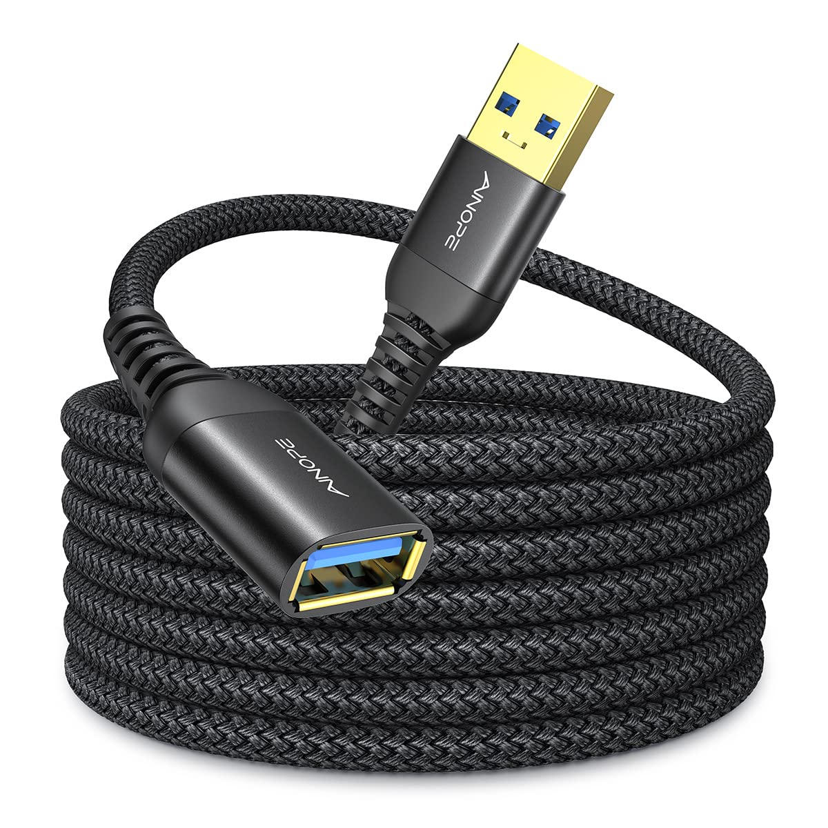 AINOPE USB 3.0 Extension Cable 5m - Black