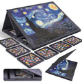 Portable jigsaw puzzle table