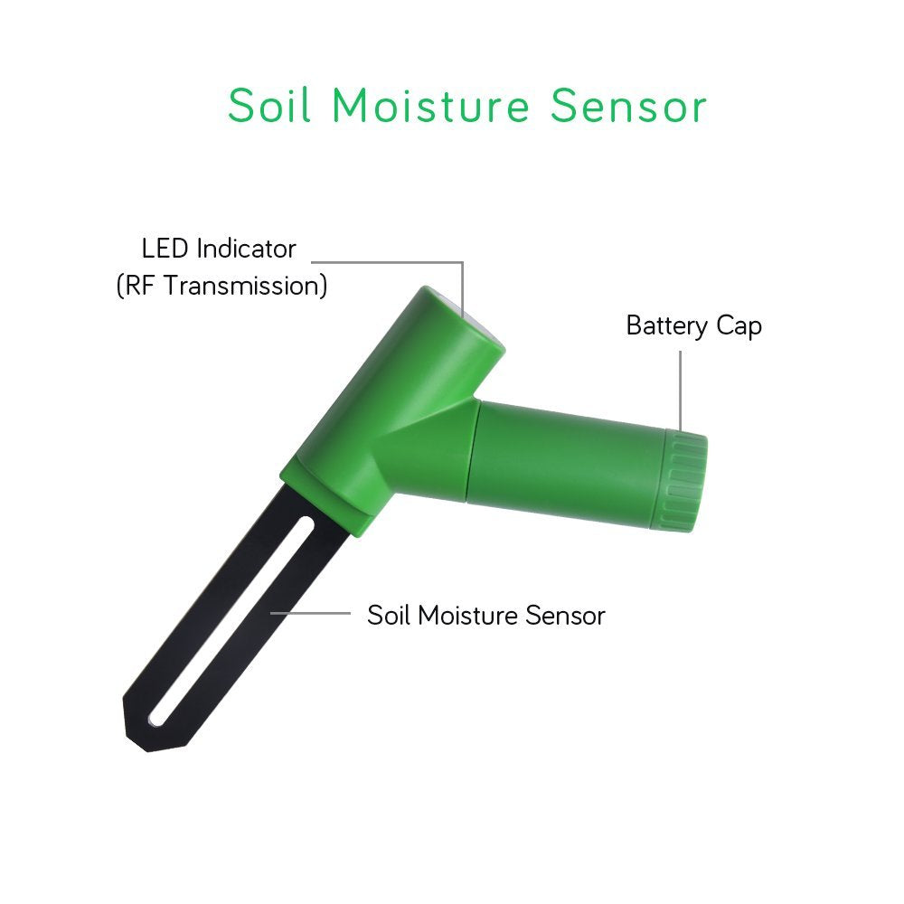 ECOWITT Soil Moisture Meter with Digital LCD Display for Indoor/Outdoor Use