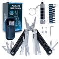 XEEMKAR Pro 16-in-1 Multifunction Pliers Stainless Steel with Flashlight – Black