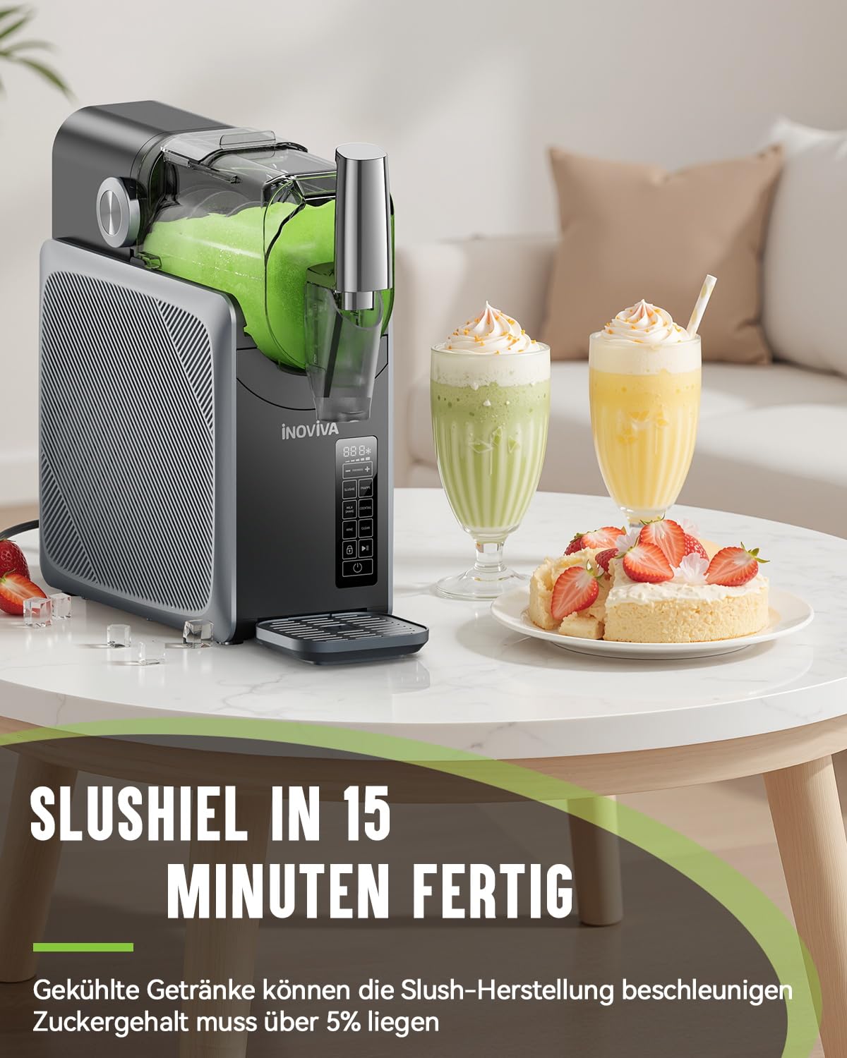 INOVIVA Slush Machine without ice