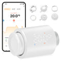 EZAIot Smart Radiator Thermostat, Bluetooth Programmable – Black