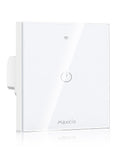 Maxcio Smart Wi-Fi 1-Way Light Switch Remote Control Compatible with Alexa and Google Home – White