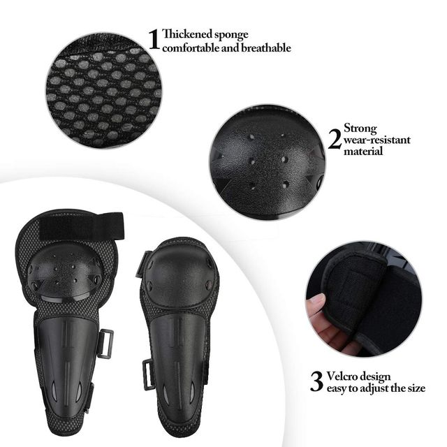 Children's 5-Piece Protective Set – Knee, Elbow, Chest – 4–14 years