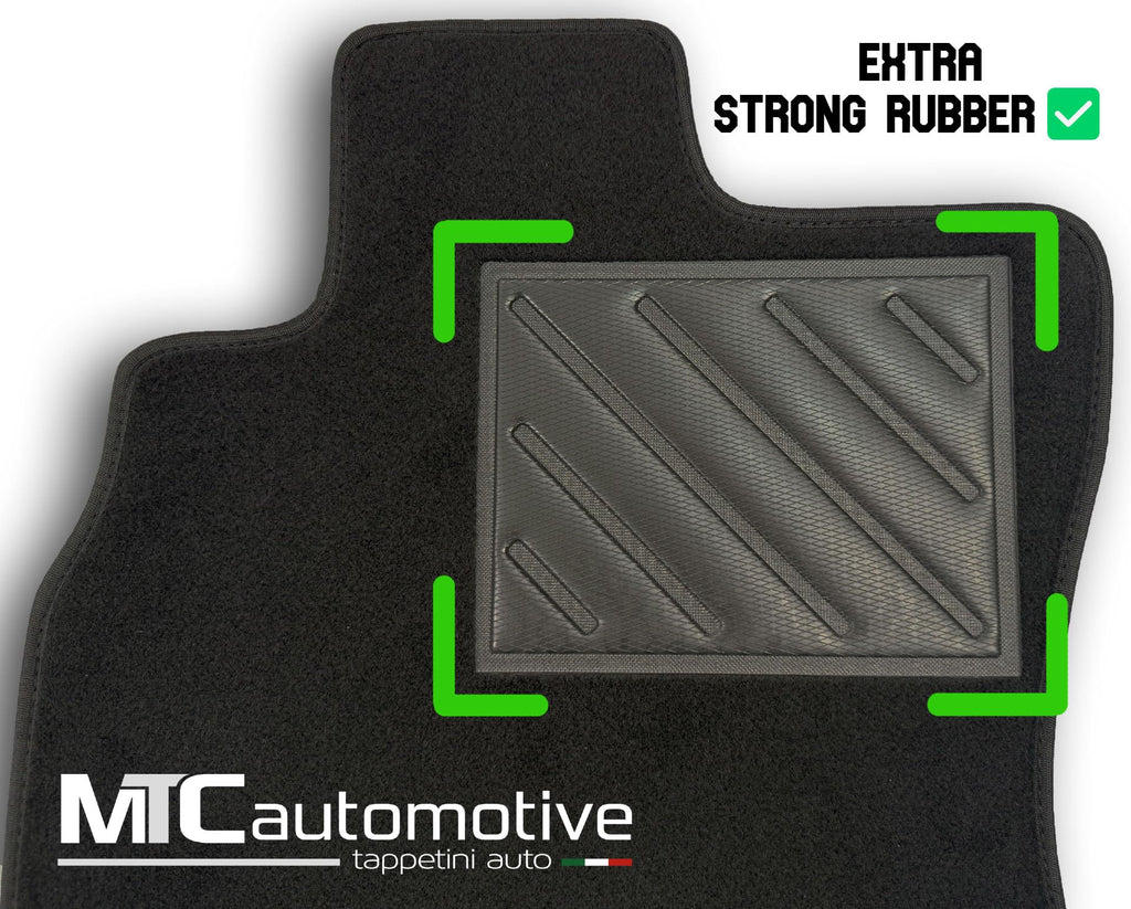 Floor mat for Jeep Avenger Hybrid 2024 - black