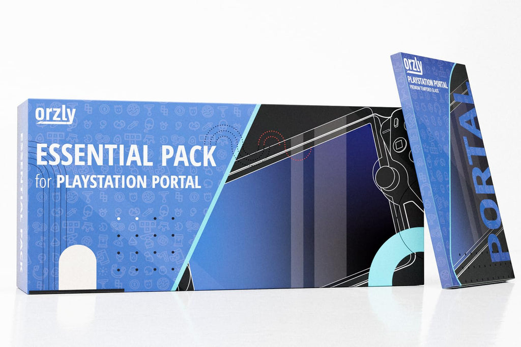 Accessory Kit for PlayStation Portal – Case, Headphones, Screen Protector, and More – White