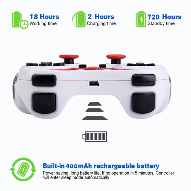 Megadream Wireless Game Controller for Android – Black