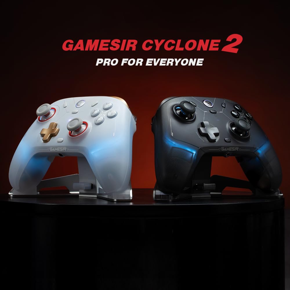 GameSir Cyclone 2 Bezprzewodowy Kontroler 1000Hz Biały