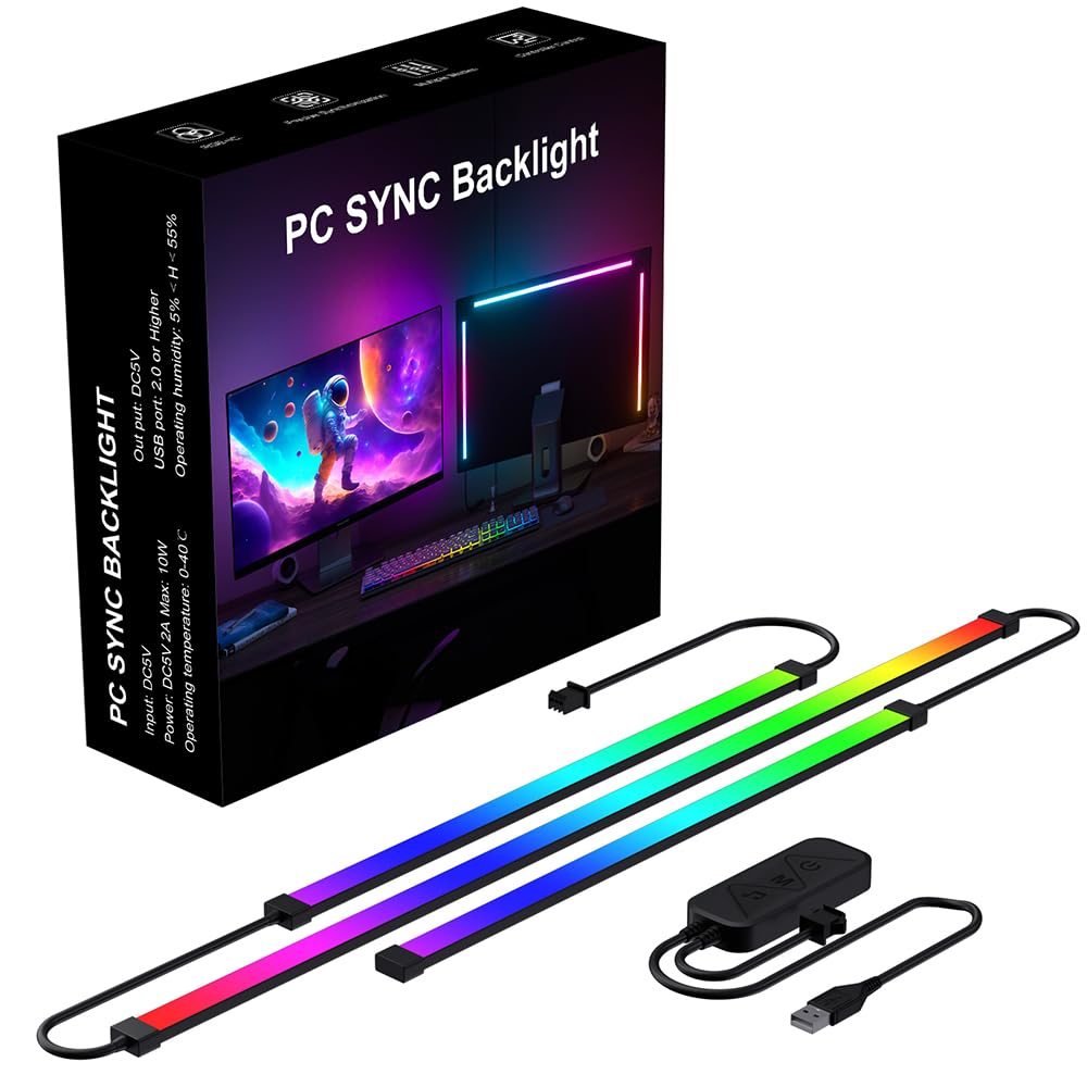 Lumtang 32-inch RGBIC LED Strip Light – Multicolor