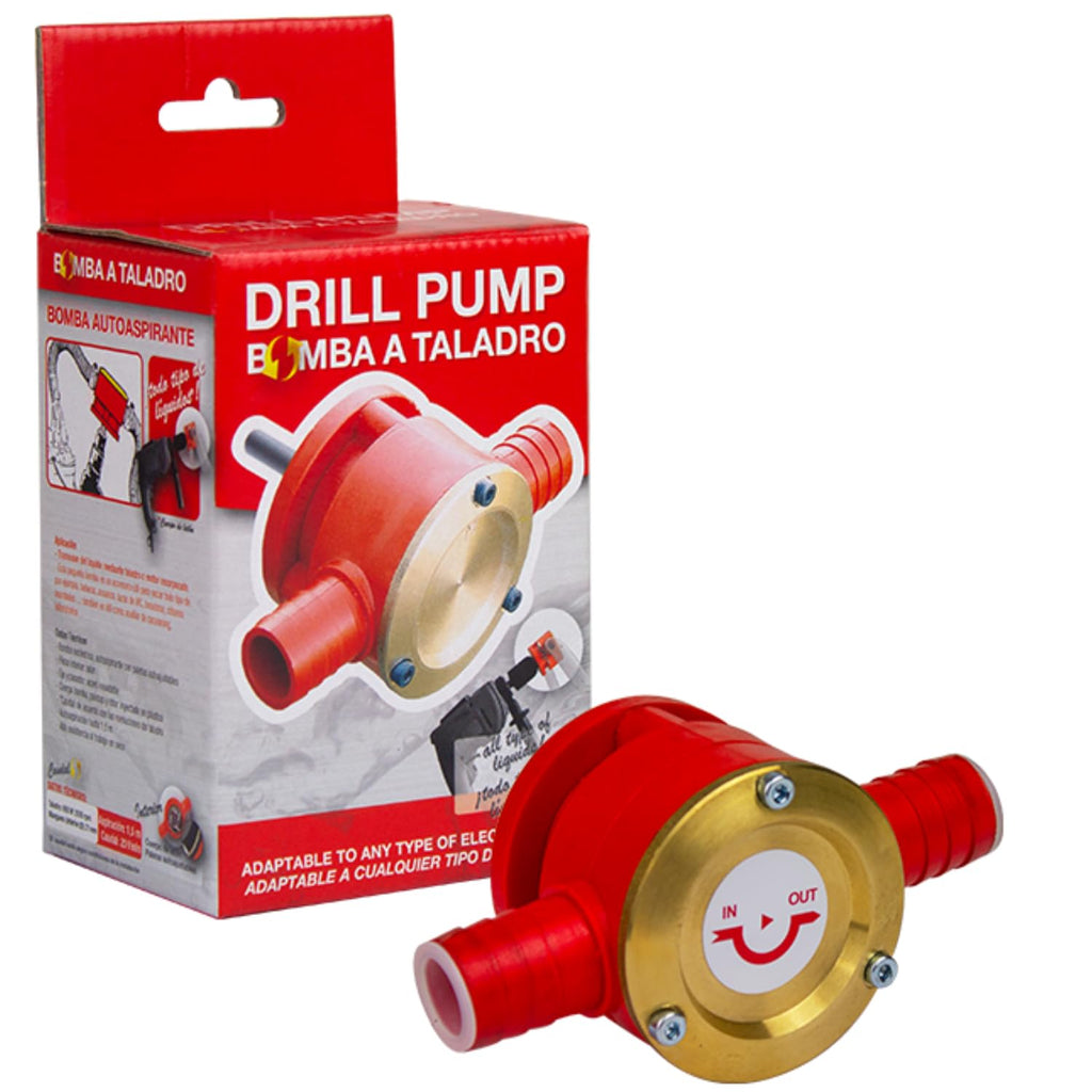 Pompa Montowana na Wiertarce 20 l/min – Diesel Woda Herbicydy Antyfrez