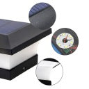 Waterproof solar post light warm white – IP65