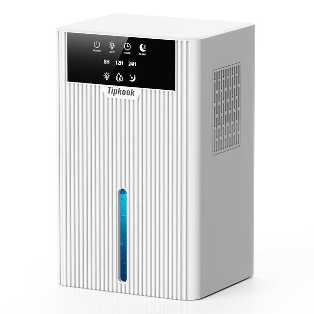 Przenośny osuszacz powietrza elektryczny 2400ml automatyczne rozmrażanie 3 timery 10 kolorów LED