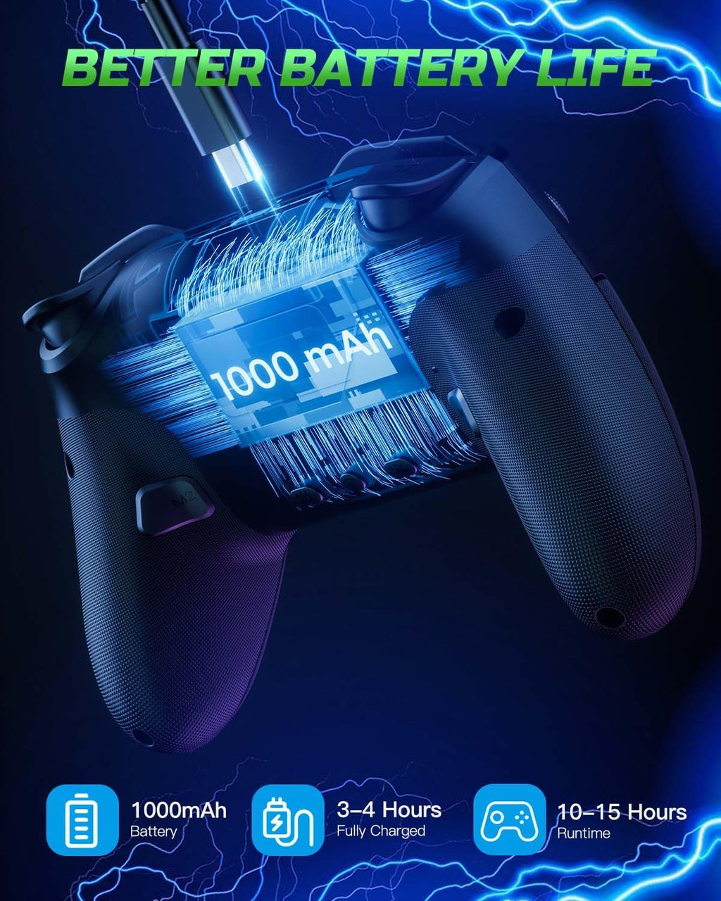 VOYEE wireless controller black