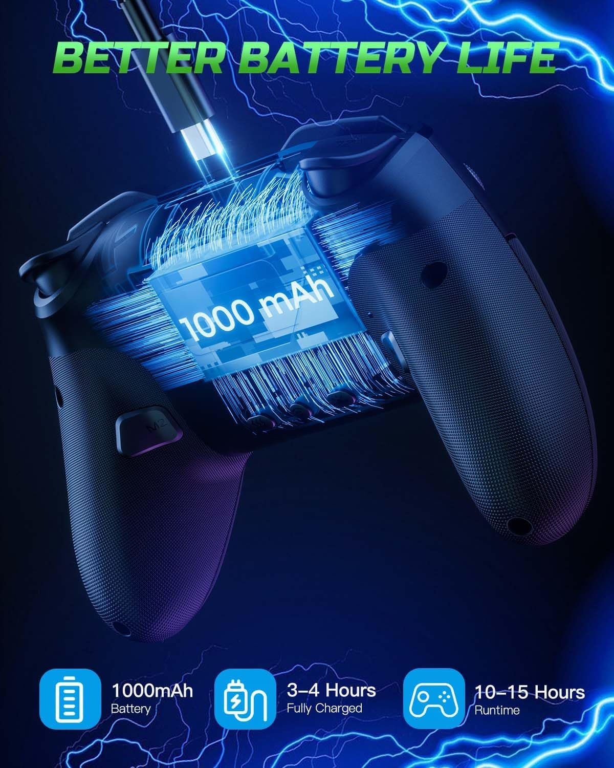 VOYEE wireless controller black