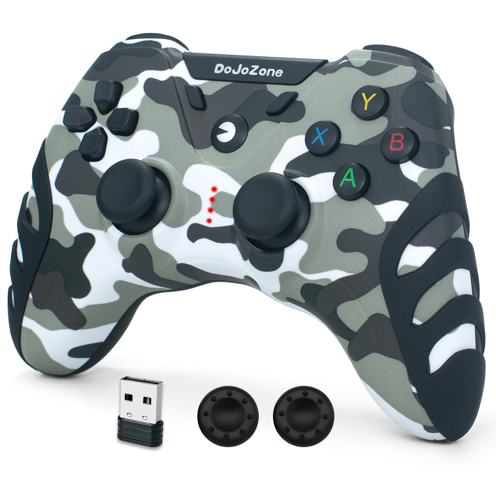 Bezprzewodowy Kontroler PC Gamepad z Joystickami Hall Effect – Kompatybilny z Windows/PS3