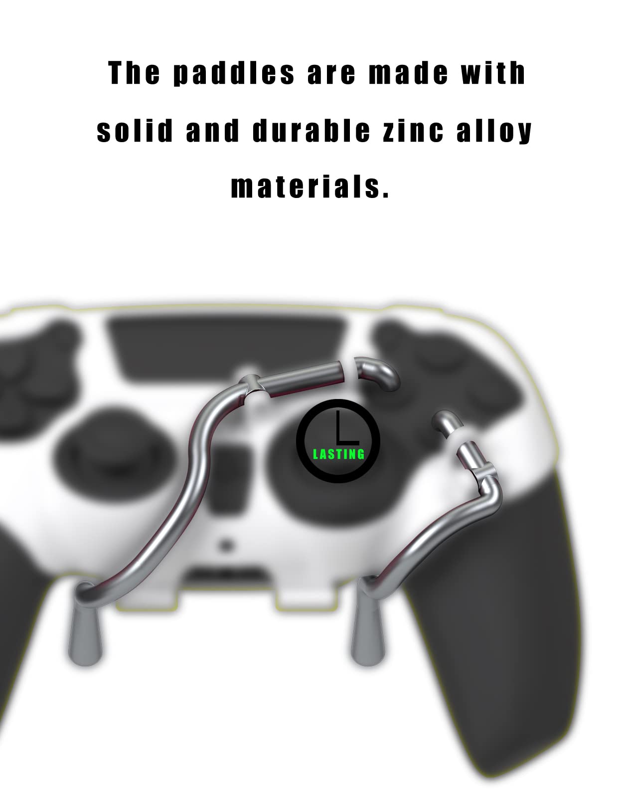Mechanical FPS Paddle for PS5 Controller – White