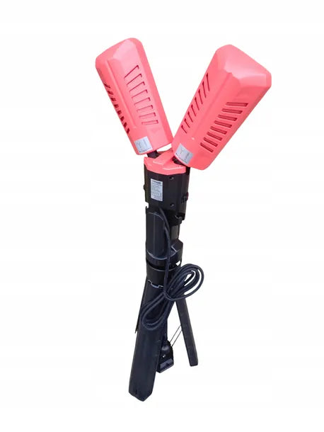 LED Construction Floodlight 2x50W with Tripod – 12000 lm, Dimmable, IP54, 3 Color Temperatures