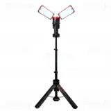 LED Construction Floodlight 2x50W with Tripod – 12000 lm, Dimmable, IP54, 3 Color Temperatures