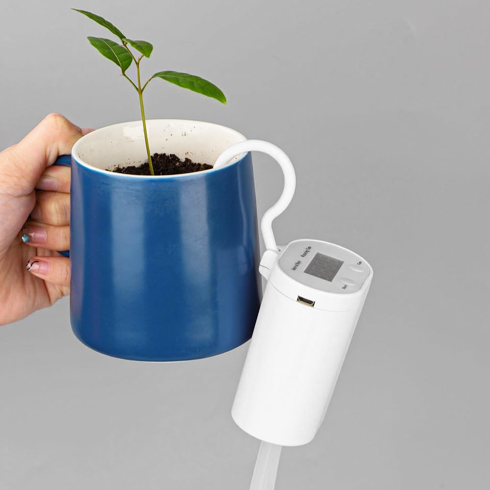 Automatic watering system for 1-16 potted plants – Holiday watering system
