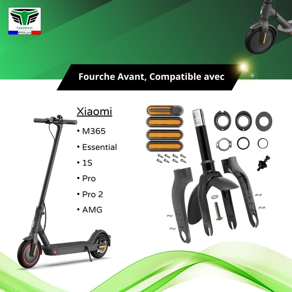Front Fork for Xiaomi M365 Electric Scooter - Black