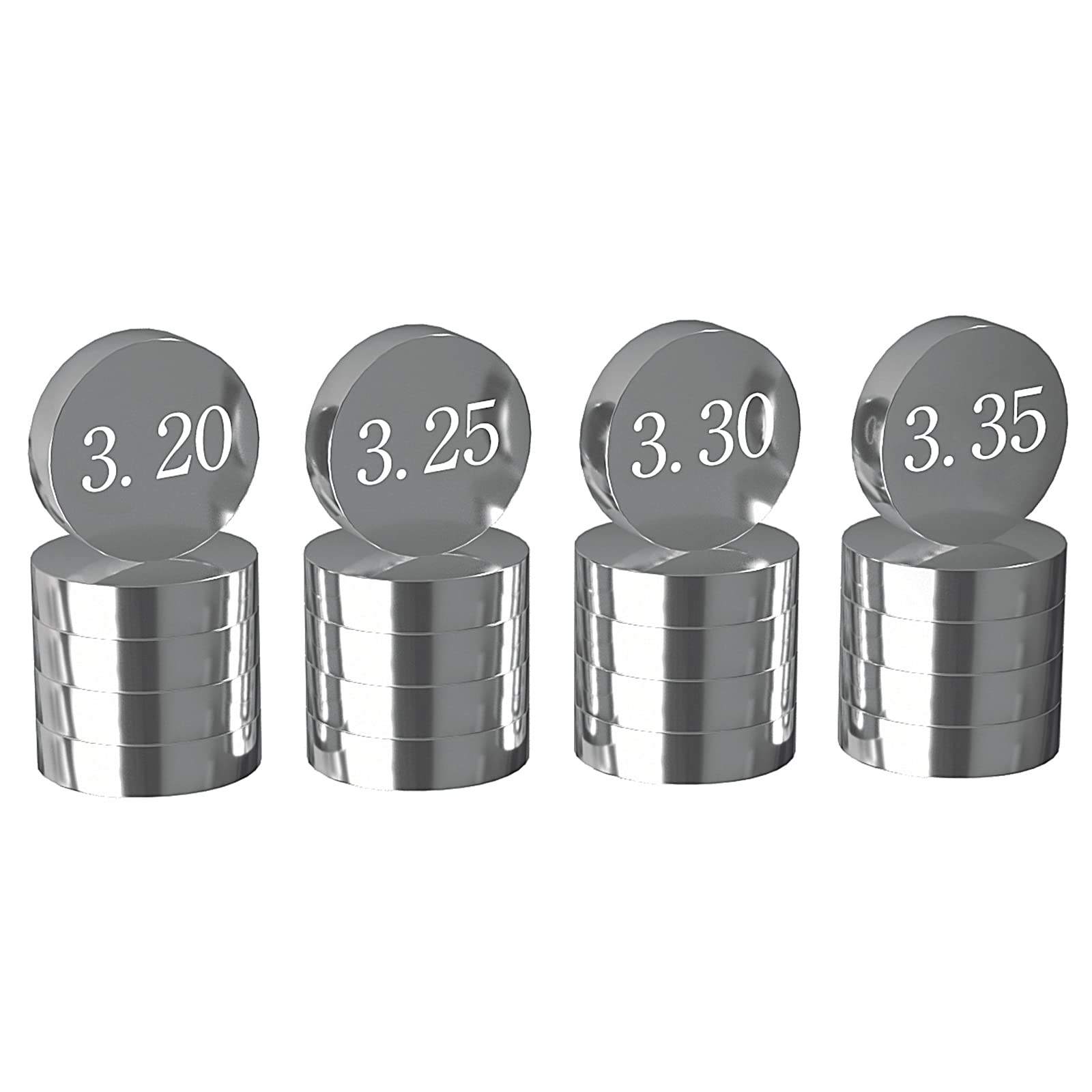 Zestaw podkładek Zaworowych 9,48 mm 52 szt – Regulowany 1,2mm-4mm dla Honda, Suzuki, Yamaha, Kawasak,i Husqvarna, Gas Gas, BMW