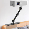 Adjustable Projector Stand for Bed and Sofa, Compatible with 99% of Projectors - Black