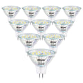 DiCUNO GU5.3 LED Dimmowalny 5W 6000K MR16 Lampa Punktowa 120° Kąt – Opakowanie 10