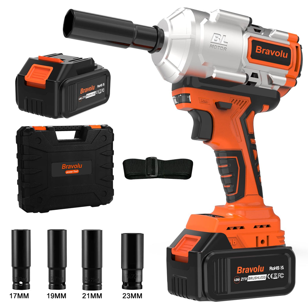 Klucz Udarowy Bravolu 700Nm Bezszczotkowy 1/2" – 21V