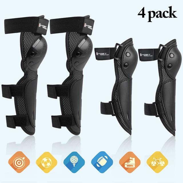 Children's 5-Piece Protective Set – Knee, Elbow, Chest – 4–14 years