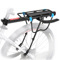 Adjustable MAIKEHIGH 50kg Rear Bike Rack - Black