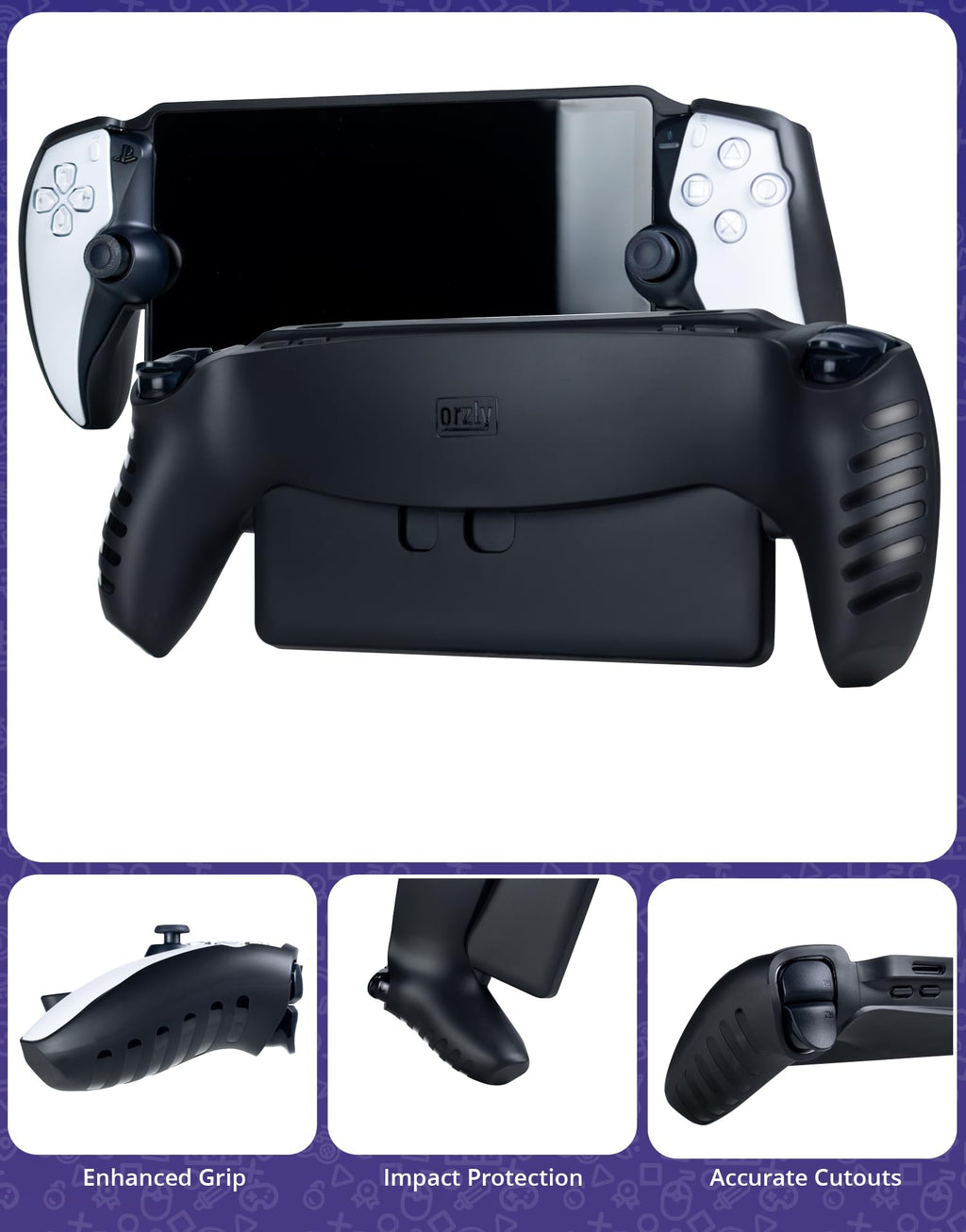 Accessory Kit for PlayStation Portal – Case, Headphones, Screen Protector, and More – White