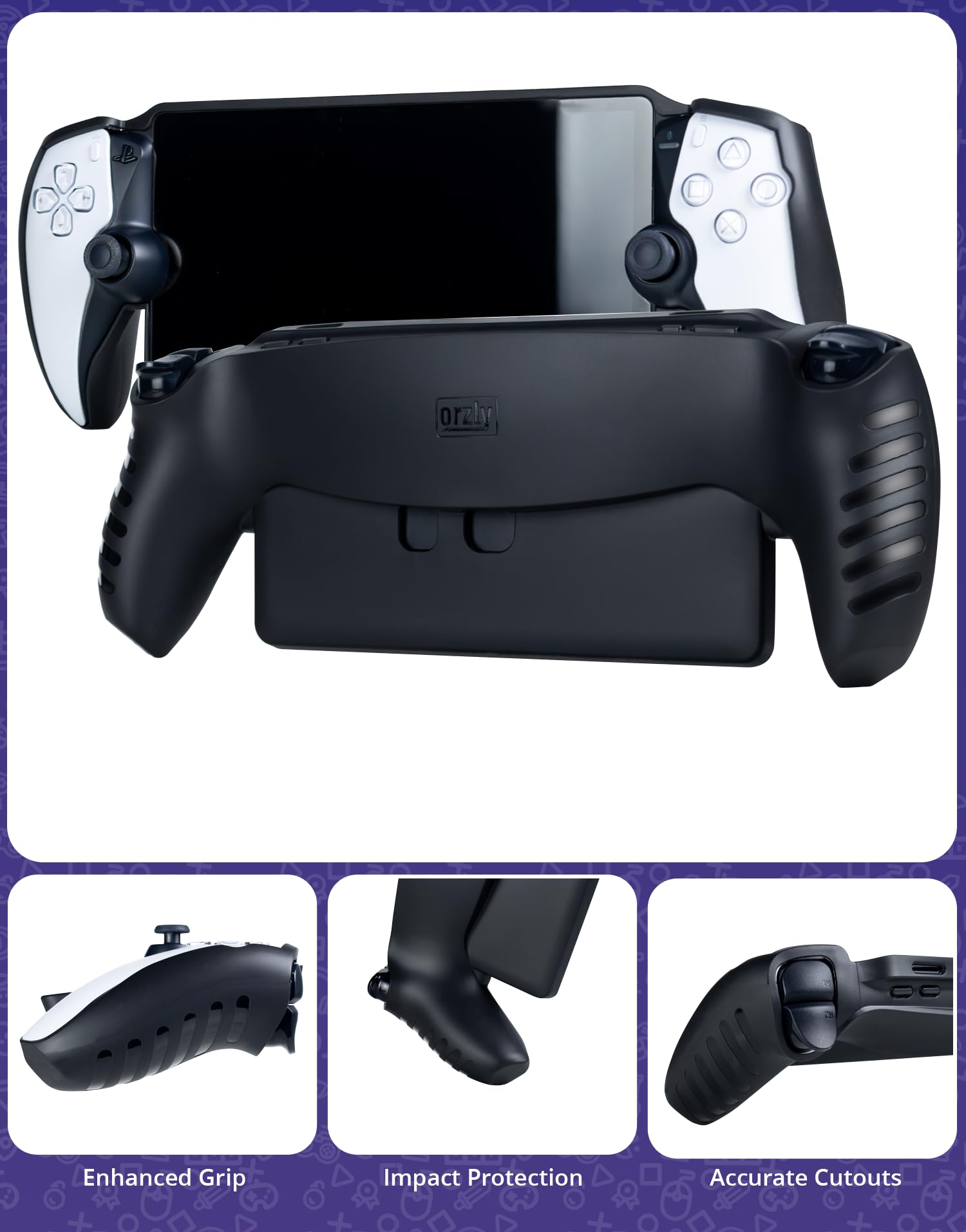 Accessory Kit for PlayStation Portal – Case, Headphones, Screen Protector, and More – White