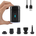 Portable Electric Air Pump 2400mAh Rechargeable with 5 Inflate/Deflate Nozzles – Mini