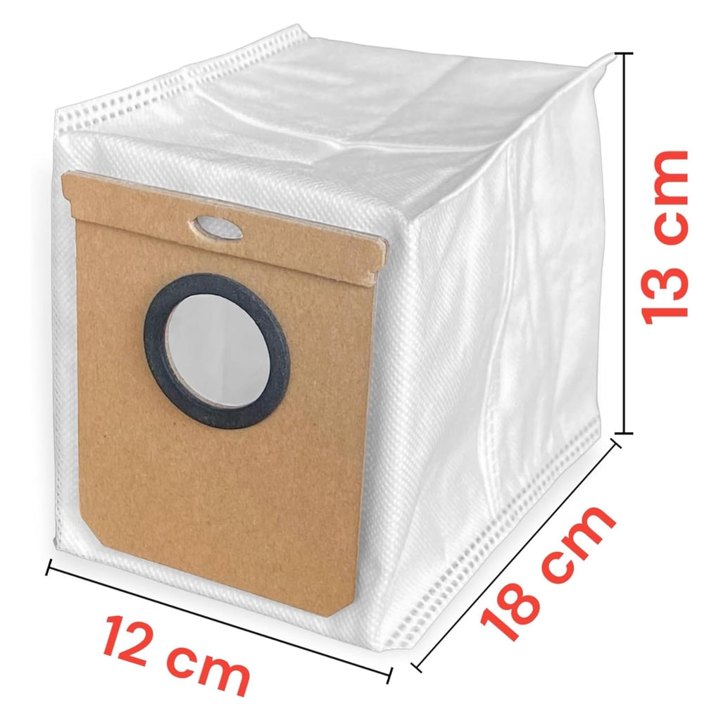 MIRTUX Set of 5 Vacuum Cleaner Bags Conga Home - Compatible with 10000, 8090 Ultra, 9090, L50, L60 SES