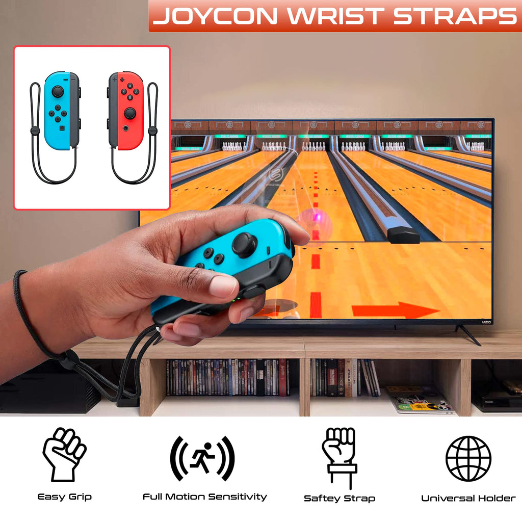 Orzly Switch Sports Accessories Bundle for Nintendo Switch and OLED - Carry Case