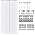 PVC Strip Curtain 90x200cm – Windproof, Waterproof, for Stables and Cold Rooms