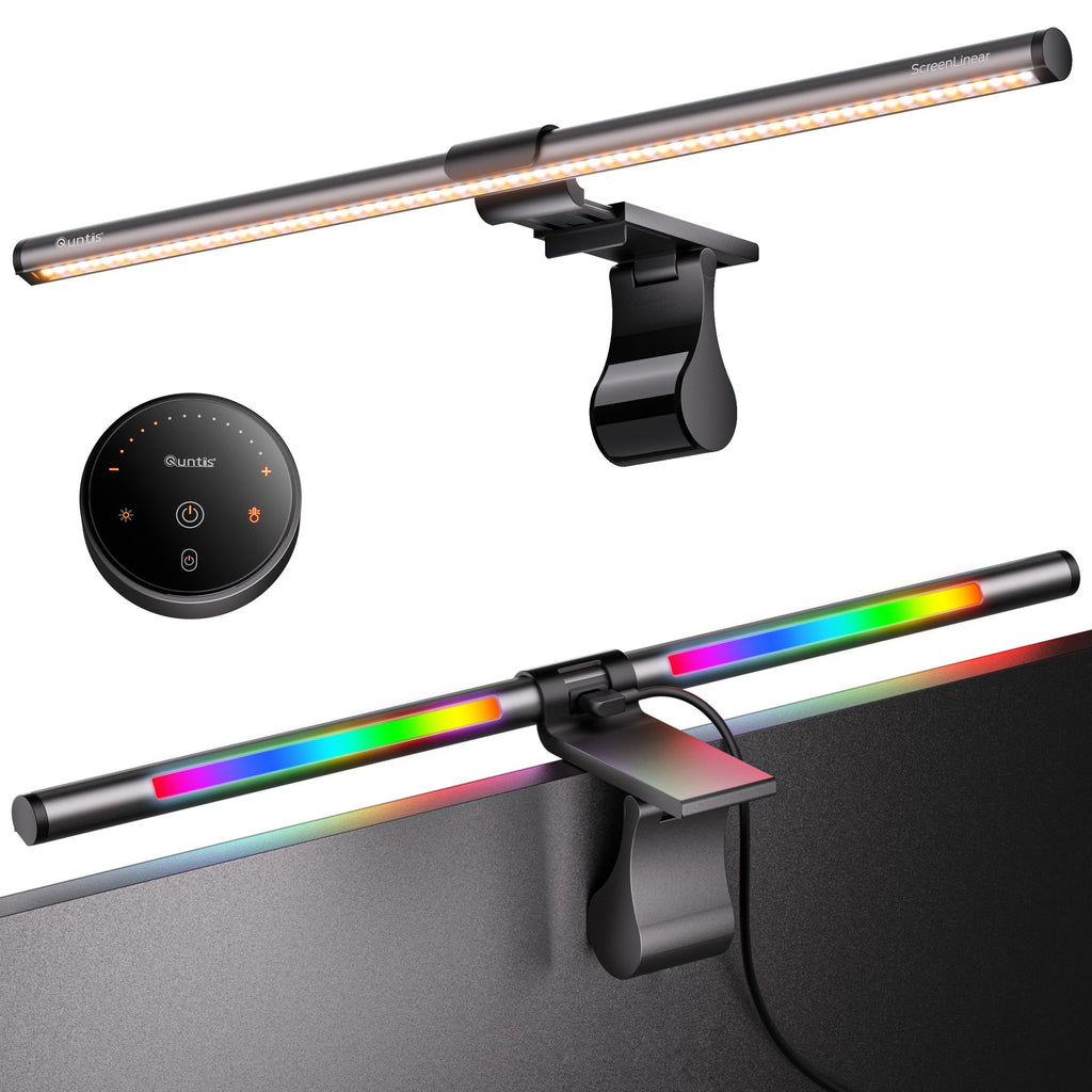 Lamp for Curved Monitor with Remote Control and RGB Backlight – 51 cm