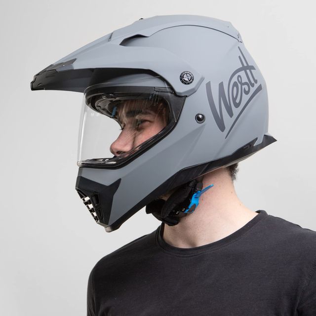 Kask Motocrossowy z Przyłbicą ECE R22/05 DOT – Lekki ABS + EPS Rozmiar L