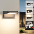 SANSHI 12W Waterproof Wall Lamp 3 Colors – Dark Grey