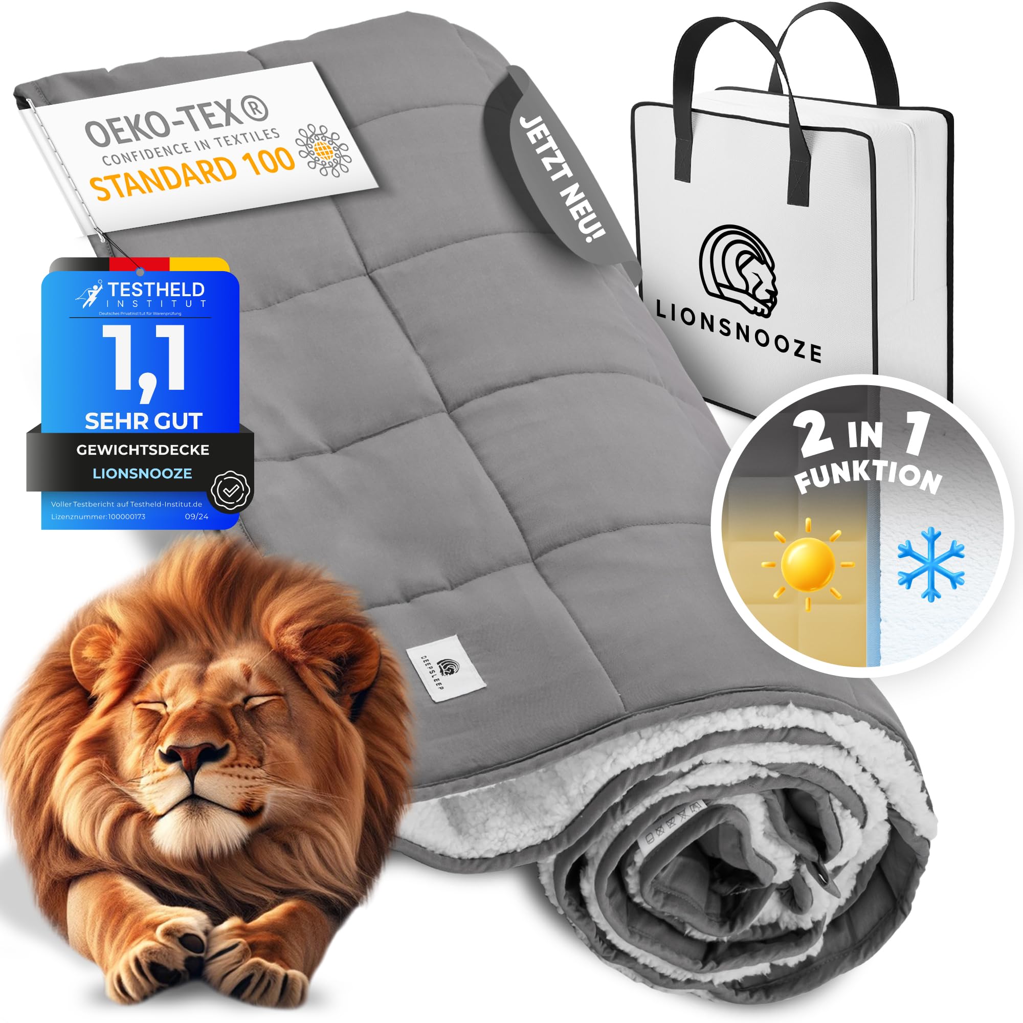 Lionsnooze Weighted Blanket 7kg