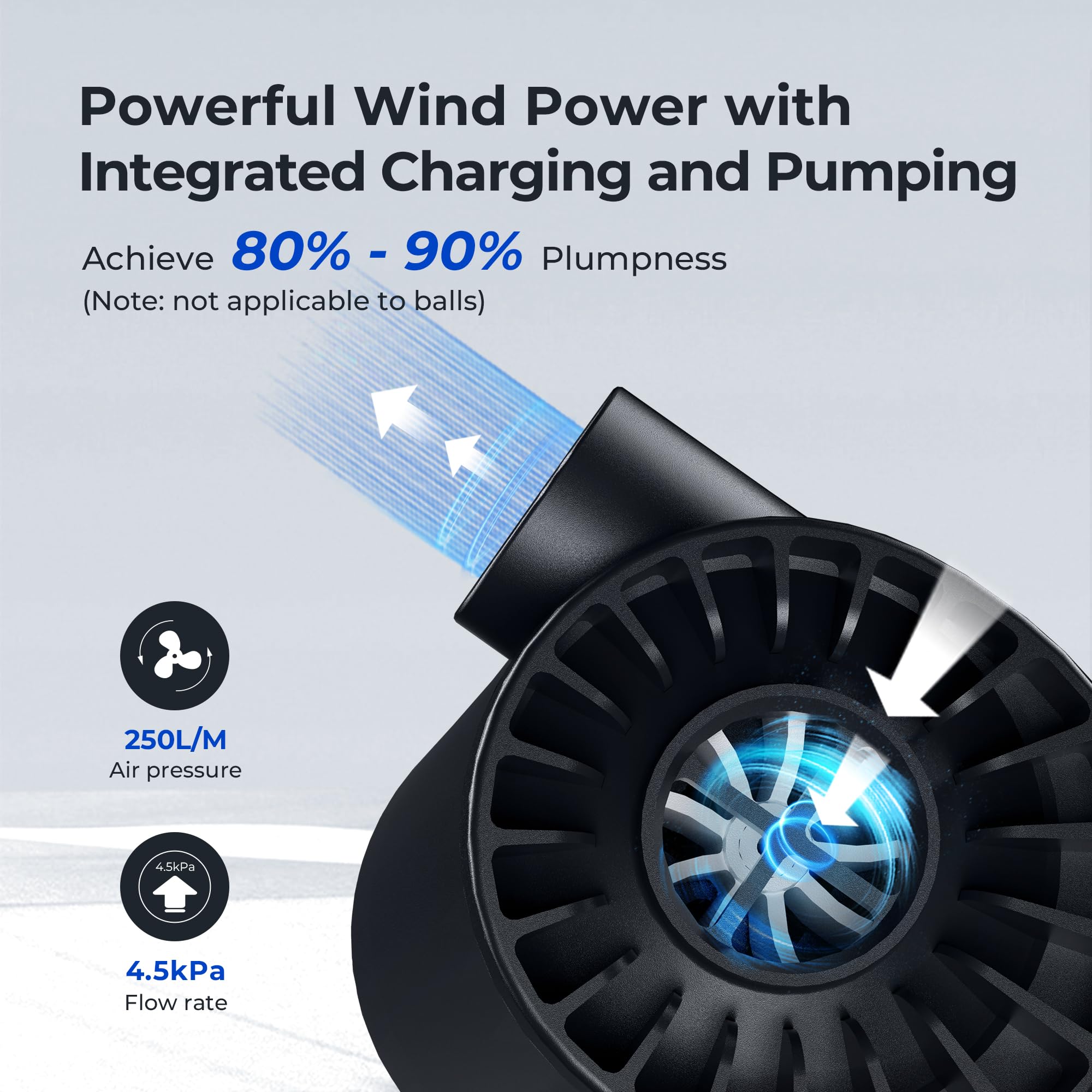 Portable Electric Pump – Black