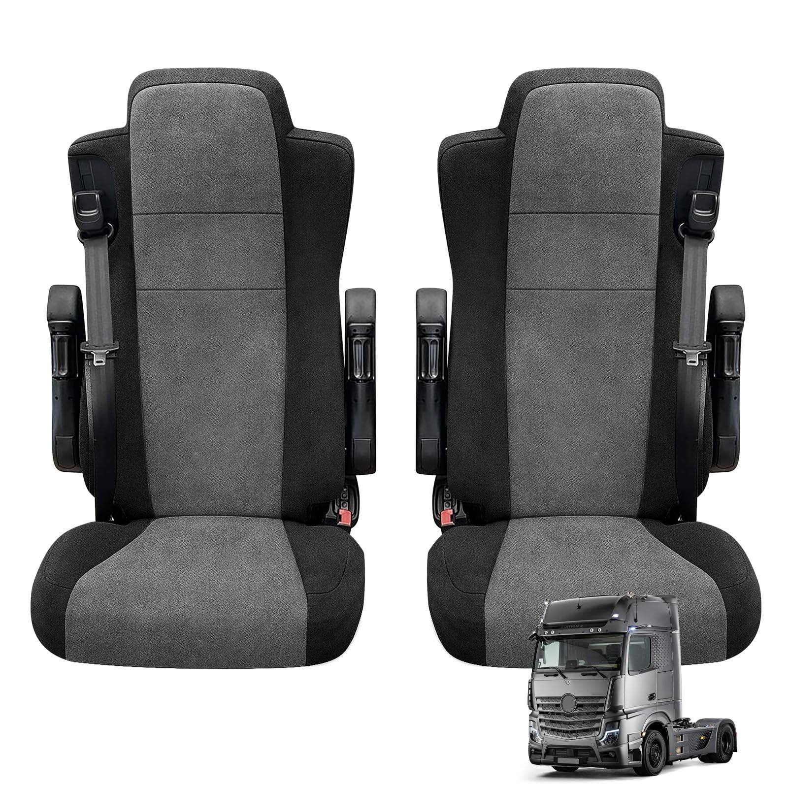 Seat covers for Mercedes ACTROS MP4/MP5 front protective cushions – ACTROS MP4/MP5