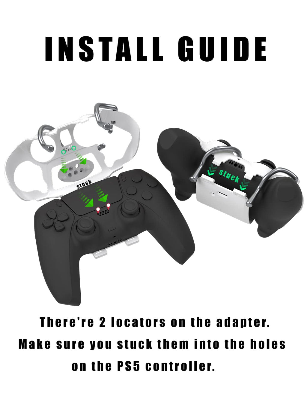 Mechanical FPS Paddle for PS5 Controller – White