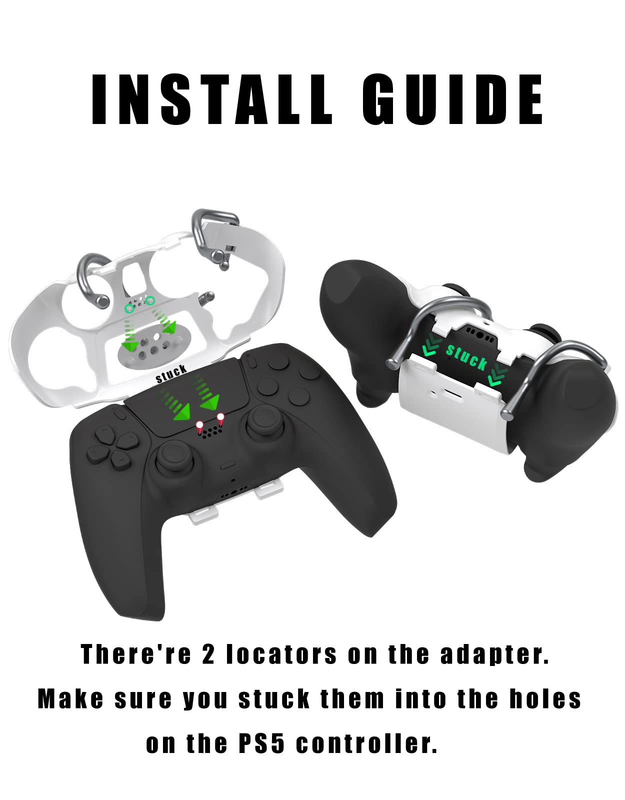 Mechanical FPS Paddle for PS5 Controller – White