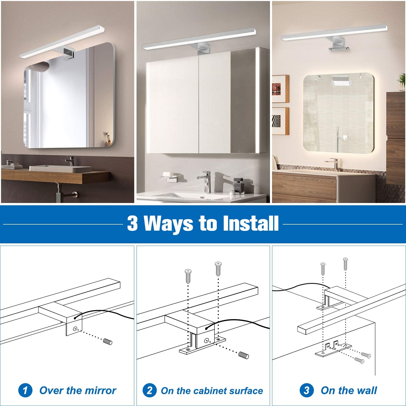 NIORSUN LED Mirror Lighting 40 cm